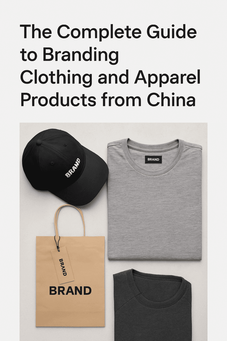 The Complete Guide to Branding Clothing and Apparel Products from China