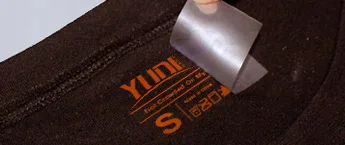 YUDI Custom Heat Transfer Labels