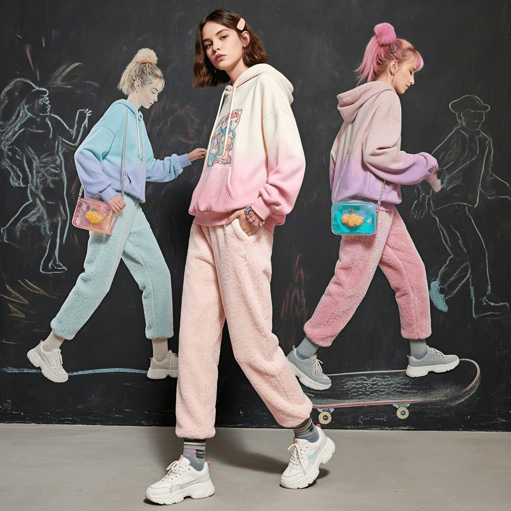 Custom Cute Clothing Manufacturer Small Batch No Logo Character-Inspired Fashion - YUDI Clothing