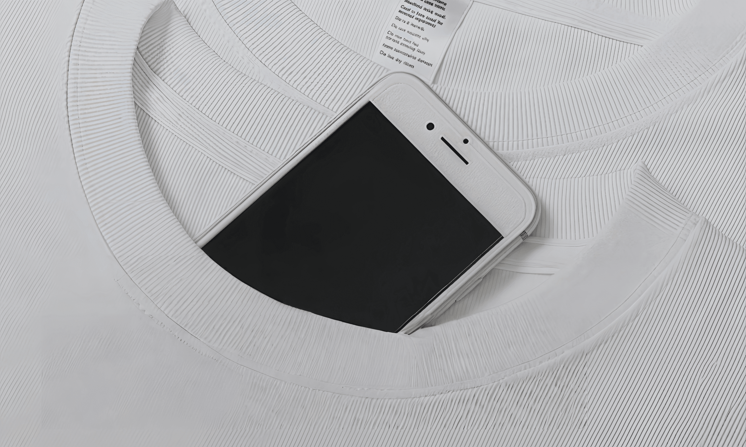 Two t-shirts highly recommended by a t-shirt manufacturer in a promotional display